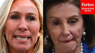 You Would Not Believe What Happened Last Night Marjorie Taylor Greene Blasts Pelosi [upl. by Ennirroc]