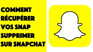 Comment récupérer vos Snap supprimer sur Snapchat [upl. by Amitaf]