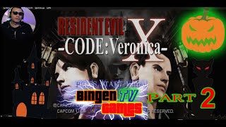 Bingen TV Games Long Play Resident Evil Code Veronca Part 2 [upl. by Negriv128]