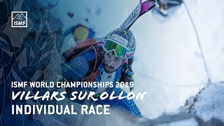 Individual Race Villars sur Ollon  World Championships 2019  ISMF Ski Mountaineering [upl. by Asirehc]