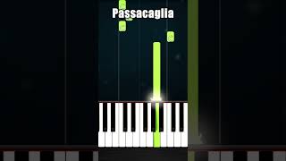 Passacaglia HandelHalvorsen  BEGINNER Piano Tutorial [upl. by Forland557]