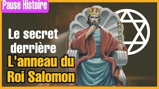 Le ROI SALOMON DIsraël  Le Secret De Son ANNEAU [upl. by Annoled341]