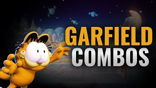 Garfield Combos  Nickelodeon All Star Brawl 2 nasb2 [upl. by Lertram]