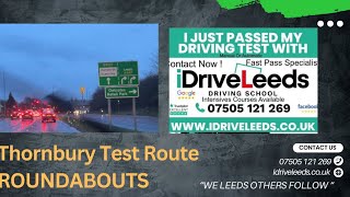 210324 Bradford Thornbury Test route tips roundabouts  Pudsey Asda  Bramley and lane 2 video [upl. by Ynattirb]