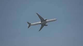 Qatar Airways QR7 Aborts Landing Seen Climbing out of Heathrow 28 May 2023 [upl. by Grant]