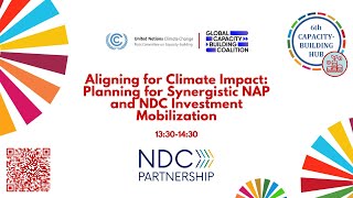 Aligning for Climate Impact Planning for Synergistic NAP and NDC Investment Mobilization [upl. by Bolen]