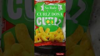 No Rulz CURLZ DOSA 👌TASTY 😋 subscribe like share [upl. by Erlin]