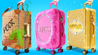 Rich vs Poor Parents On Vacation Revealing the Best Travel Hacks by 123 GO [upl. by Adiasteb]