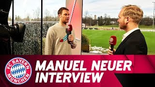 quotI will play in the 2nd half of the seasonquot  Manuel Neuer Interview [upl. by Studner482]