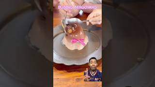 PUDING BERGOYANG LUCU BANGET SIH dessert food feedshorts reaction [upl. by Alejna]