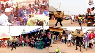 EKPO IBOM 2023  LATEST EKPO MASQUERADE DANCE IN IBOM VILLAGE AROCHUKWU West African Cultures [upl. by Eitnom740]