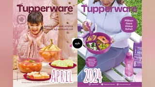 KATALOG PROMO LENGKAP TUPPERWARE APRIL 2024  31 Maret  1 Mei 2024  manaffaiq [upl. by Brest]