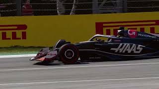 F1 23 Haas F1 24 Broadcast hotlap Austria [upl. by Arakat]