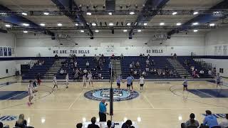 Varsity Volleyball Valley Christian Warriors at Bellarmine Bells600PM 492024 [upl. by Polash399]