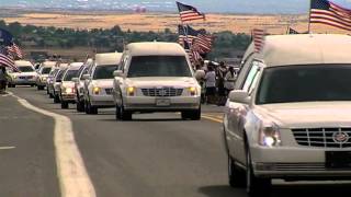 Granite Mountain Hotshots bodies return home [upl. by Eynahpets]