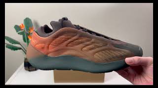 Adidas Yeezy 700 V3 Copper Fade Review [upl. by Eilyr]