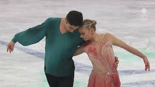 Marjorie Lajoie  Zachary Lagha – 2024 World Figure Skating Ice Dance FD CBC [upl. by Cletus]