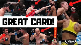 UFC Vegas 34 Event Recap Cannonier vs Gastelum Full Card Reaction amp Breakdown [upl. by Hooke]