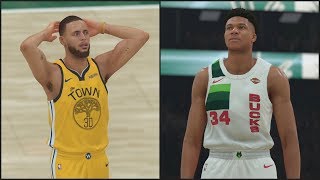 NEW NBA EARNED Jerseys  Golden State Warriors vs Milwaukee Bucks NBA 2K19 Jersey Update 201819 [upl. by Xuaeb289]