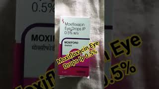 Moxifloxacin Eye drops Ip 05wv  Moxifloxacin Drop 💧 [upl. by Aihsad]