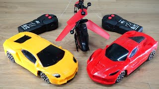 RC Car Unboxing  Remote Control Car Unboxing  Helicopter [upl. by Lesiram]