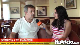 Entrevista a Titi Ciabattoni  Radio Popular  15032012 [upl. by Tenej]