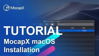 MocapX  Maya plugin Installation on MacOS [upl. by Muhcon611]