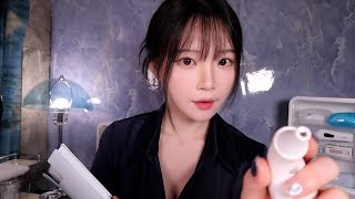 ASMRSub✔돌아온 체온계 테스트실에서 극강의 팅글과 이너디블 같은 토킹Thermometer Test Room Tingle and Inaudible Talking [upl. by Ardnaet397]