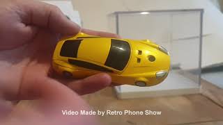 Car shaped Chinese mobile phone F458 startup Shutdown amp more [upl. by David]