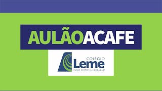 AULÃO ACAFE 2024 INVERNO [upl. by Yticilef]