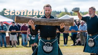 Scotlands Highland Games A Festival of Strength amp Tradition [upl. by Ecylahs867]