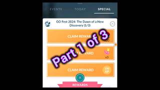 GO Fest 2024 The Dawn of a New Discovery 13 pokemongo pokemongoshorts shorts funny [upl. by Wood]