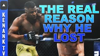 The REAL REASON why Francis Ngannou LOST to Stipe Miocic  UFC 220 Analysis Breakdown  Kenank TV [upl. by Thibault]