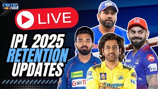 🔴IPL Retention 2025 Announcement Update  Retention List of IPL 2025  IPL Team Retention List [upl. by Ailecra240]