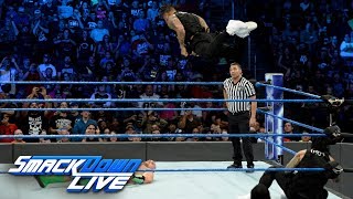 The Hype Bros vs The Usos SmackDown LIVE Sept 26 2017 [upl. by Assenab757]