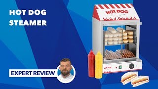 Hot Dog Steamer Royal Catering RCHW 2000  Expert review [upl. by Eirdua]