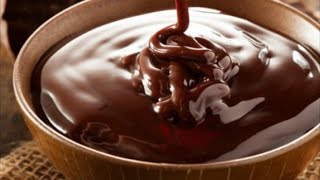 Como Fazer Calda de chocolate de Pudim Perfeita Que Não Endurece Cristaliza Método Profissional [upl. by Abehsat]