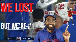 The Giants Officially Are the Worst Team in the NFL Number 1 Pick Secured [upl. by Eelarat]