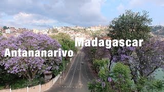 ARRIVING IN MADAGASCAR Antananarivo City Lemur Park Queens Palace [upl. by Nadabas328]