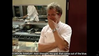 2 Times the Contestants Made Gordon Ramsay Laugh in Hells Kitchen Season 1 [upl. by Season]