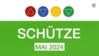 SCHÜTZE ♐️ MAI 2024 quotETWAS NEUES BEGINNT ☀️quot  TAROT MONATSLEGUNG [upl. by Leon468]