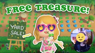 Using TREASURE ISLANDS to create a NOOKAZON Yard Sale  Animal Crossing New Horizons [upl. by Cristina]