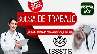 🔰 Bolsa de trabajo ISSSTE 20222023 POSTUALATE ✅ Requisitos BENEFICIOS Documentación [upl. by Leorsiy]