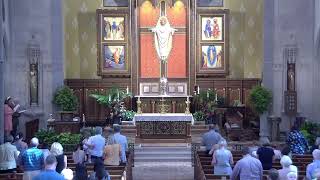 St Cecilia Church Cincinnati AUGUST 31ST 330PM 22ND SUNDAY IN ORDINARY TIME [upl. by Jonie]