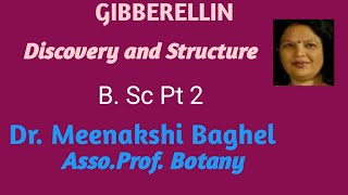 Gibberellin Discovery and Structure [upl. by Awuhsoj168]