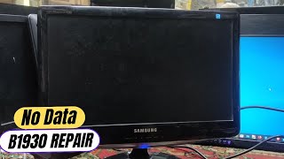 Samsung Monitor B1930 Repair No Data Problem  Created by Afjal Hossain [upl. by Aroel]