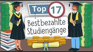 TOP 17 Studiengänge mit höchstem Einstiegsgehalt  Finanzfluss [upl. by Weitzman]