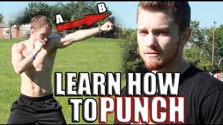 Learn How to Punch Like a Boxer [upl. by Anwahsal391]