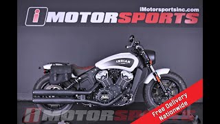 2019 Indian Motorcycle® Scout® Bobber ABS White Smoke A10467 iMotorsports [upl. by Saidee606]