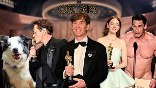 THE OSCARS OPPENHEIMER DOMINA  EMMA y CILLIAN los MEJORES  EL DESCUIDO de JOHN CENA [upl. by Fauver220]